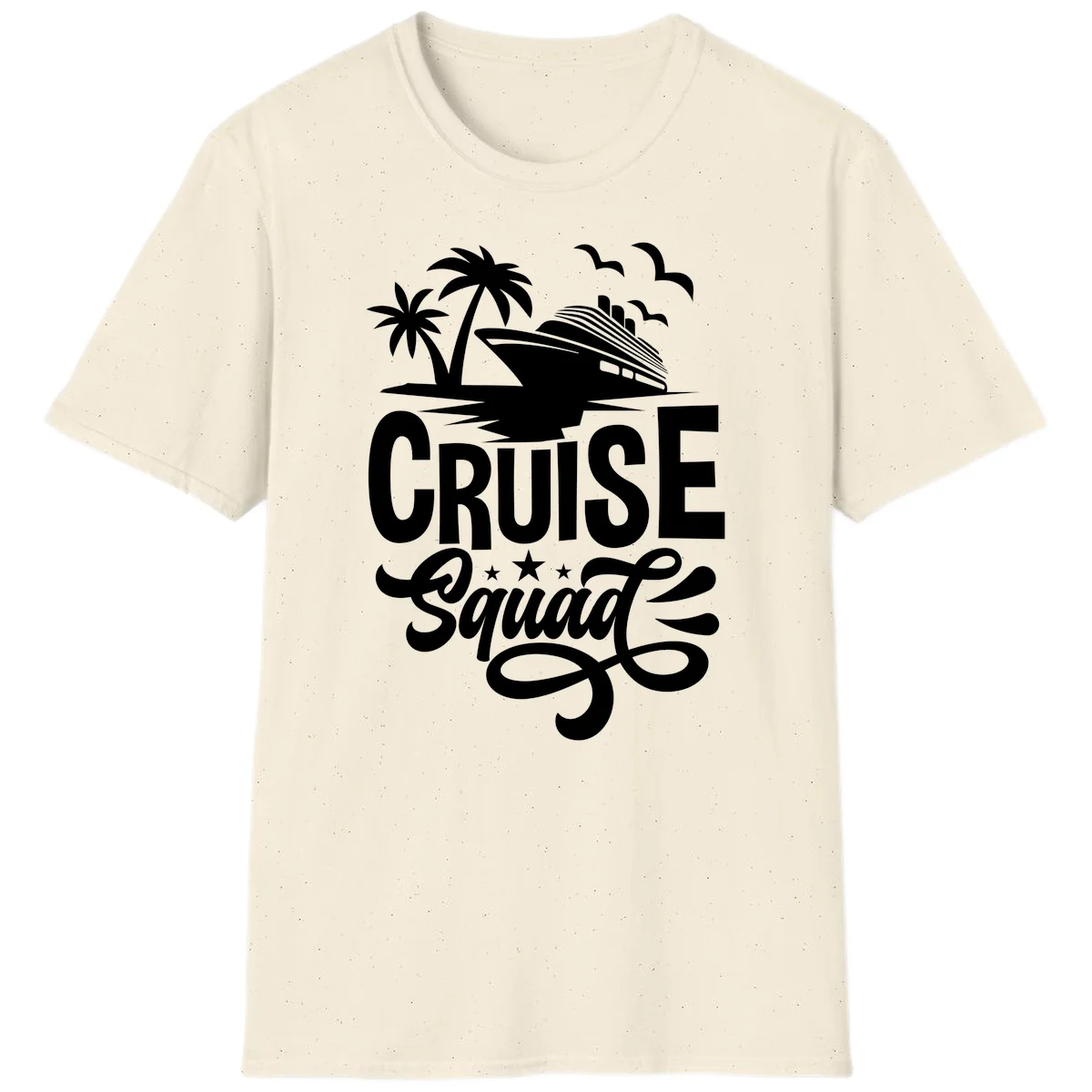 Cruise Squad Goals T-Shirt in Natural
