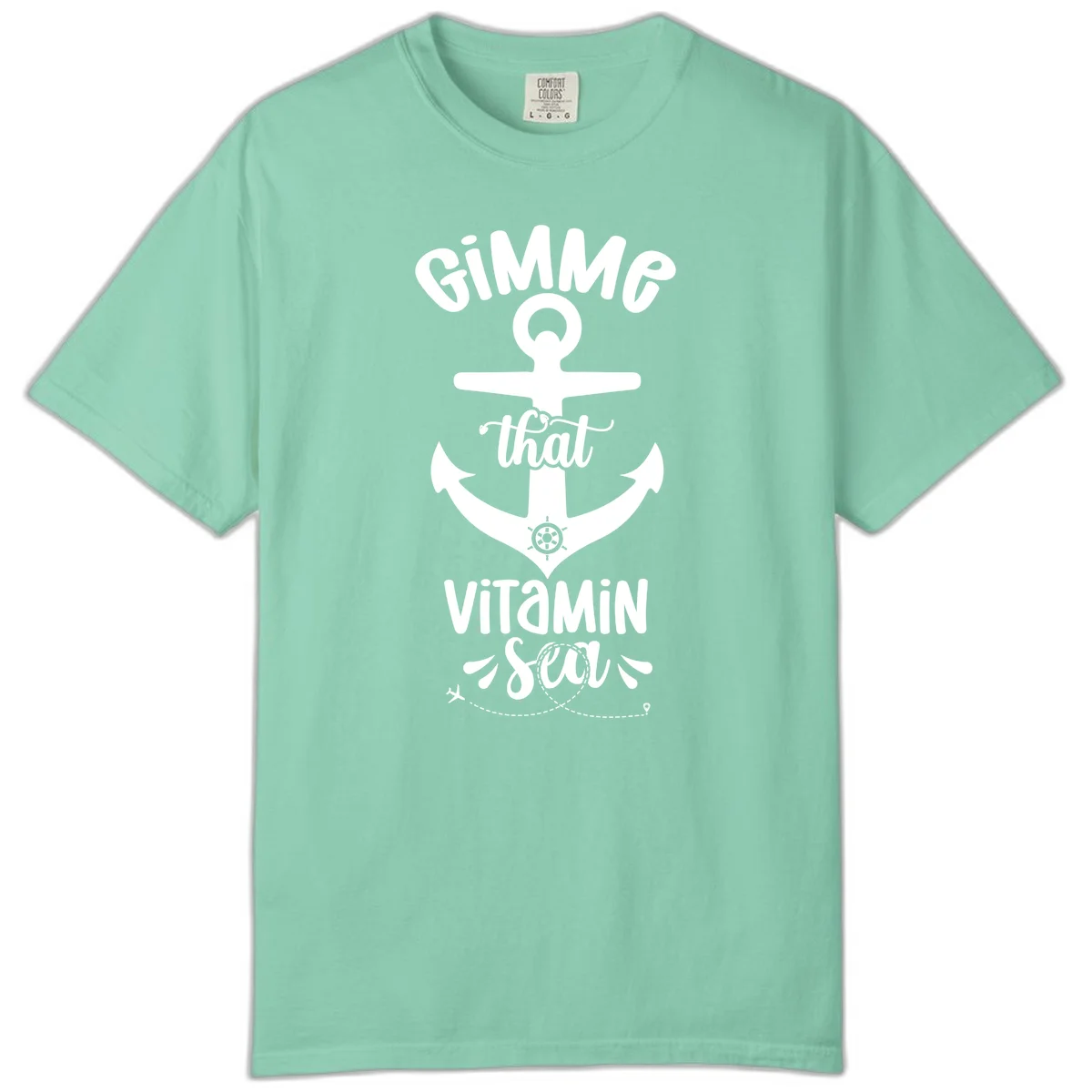 Gimme That Vitamin Sea Anchor Comfort Color in Island Reef