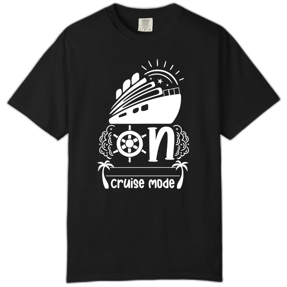 Cruise Mode On Comfort Color in Black