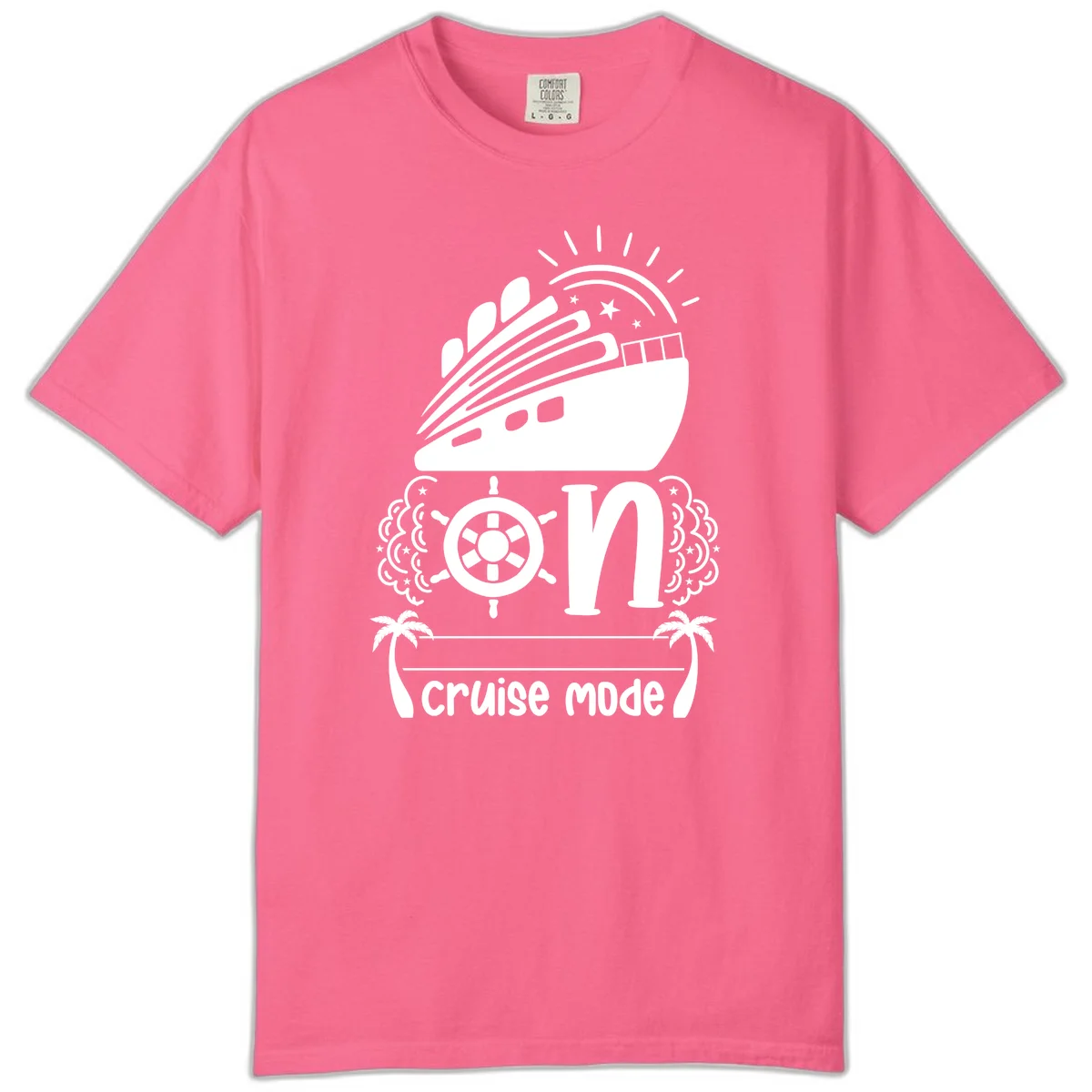 Cruise Mode On Comfort Color in Crunchberry