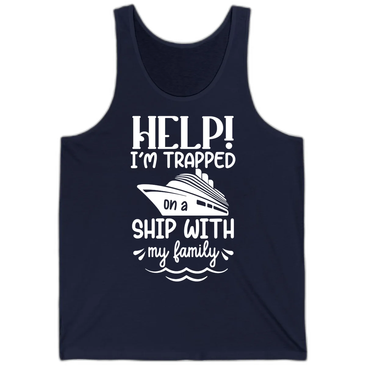 Trapped On A Ship With My Family Tank in Navy