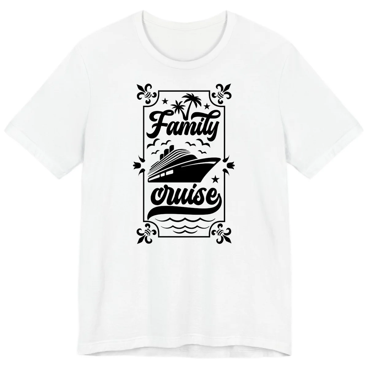 Family Cruise Getaway Premium Vacation T-Shirt in White