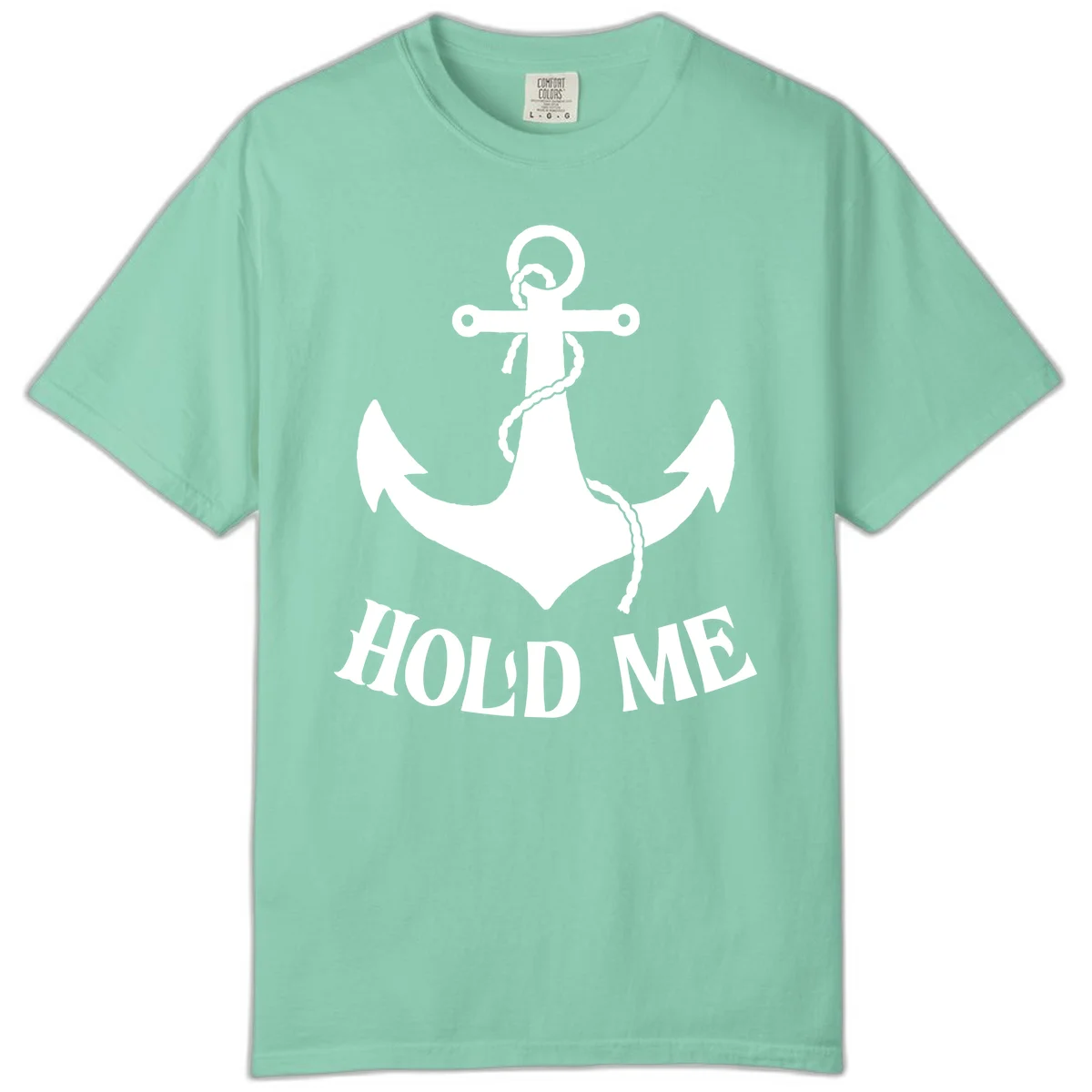 Anchor Hold Me Nautical Design Comfort Color in Island Reef