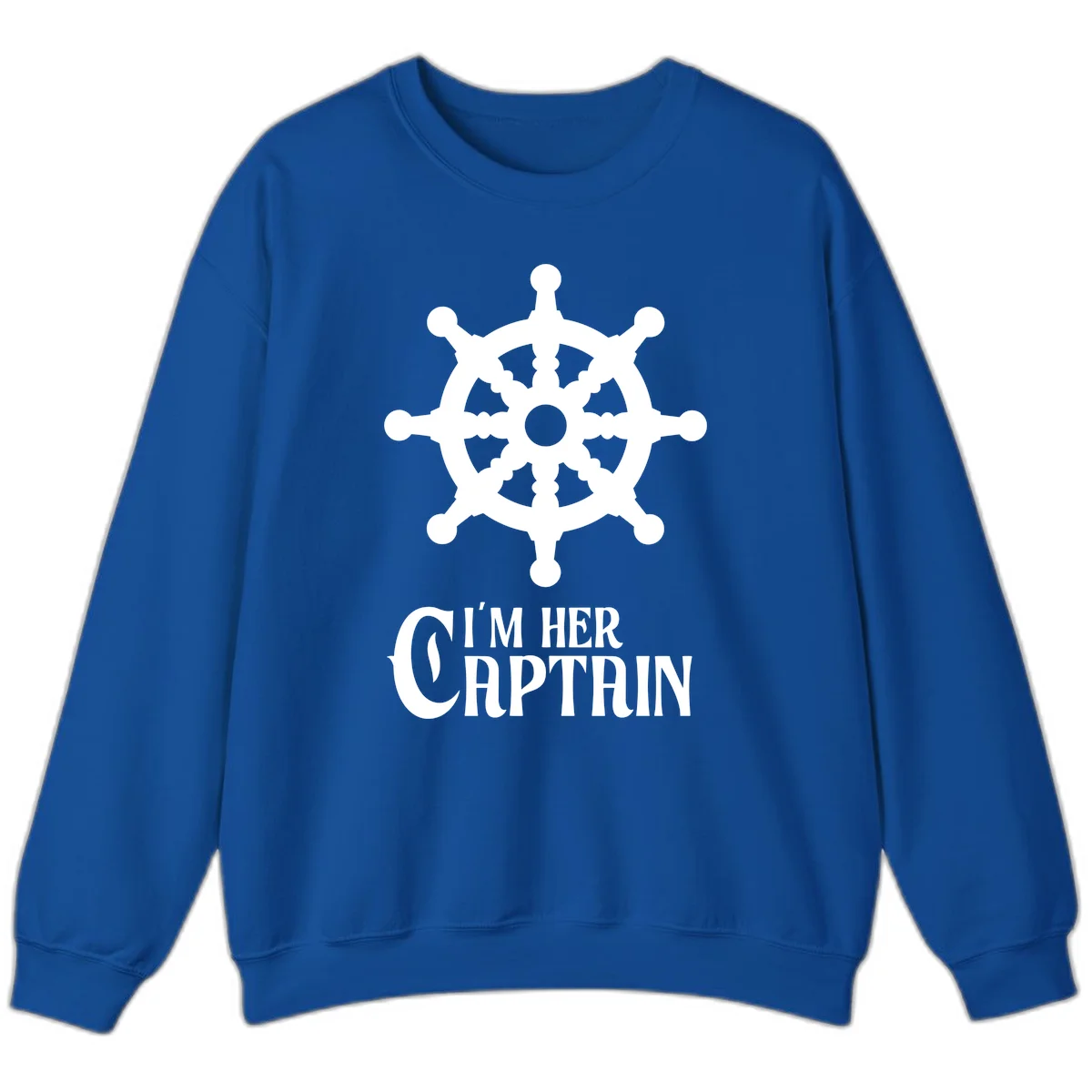 I'm Her Captain Sweatshirt in Royal