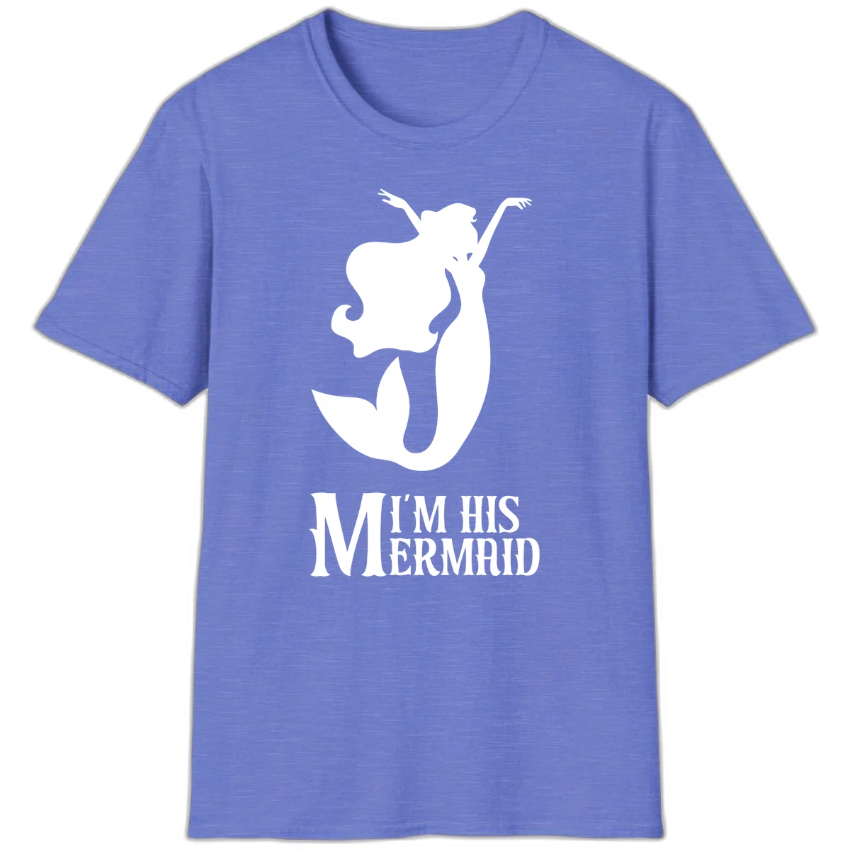 I'm His Mermaid Cruise Tee - Perfect for Vacation in Heather Royal