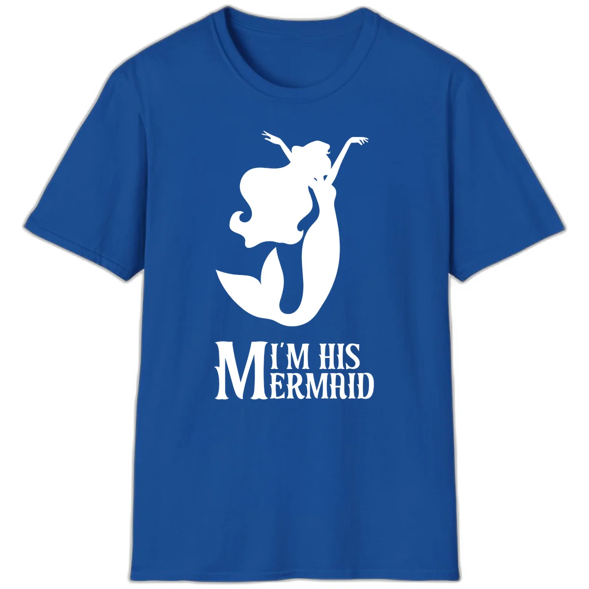 I'm His Mermaid Cruise Tee - Perfect for Vacation in Royal