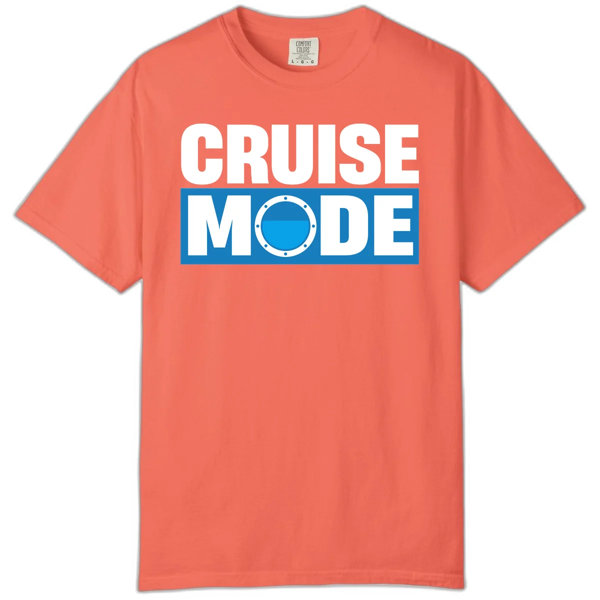 Cruise Mode Porthole Comfort Color in Bright Salmon