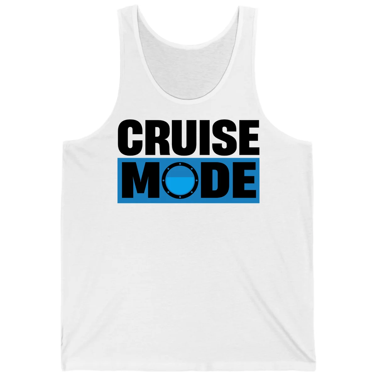 Cruise Mode Porthole Tank in White