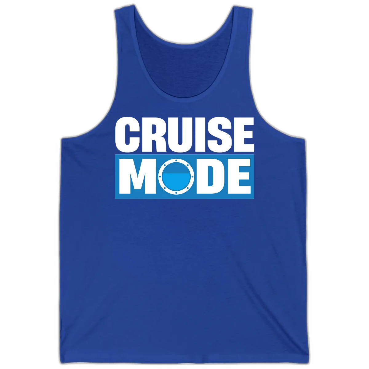 Cruise Mode Porthole Tank in True Royal
