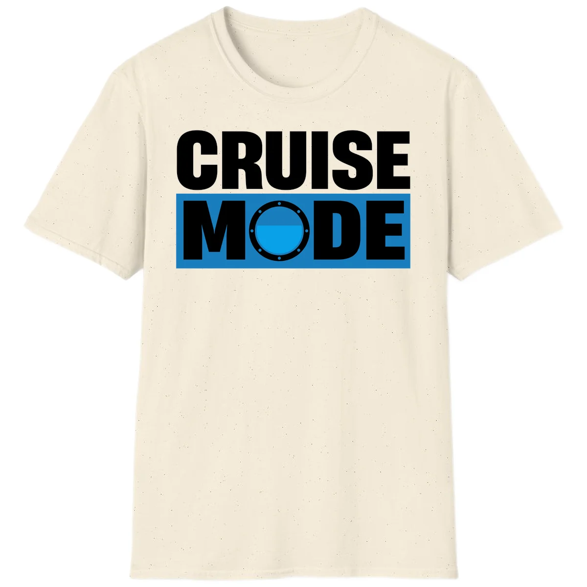 Cruise Mode Porthole T-Shirt in Natural