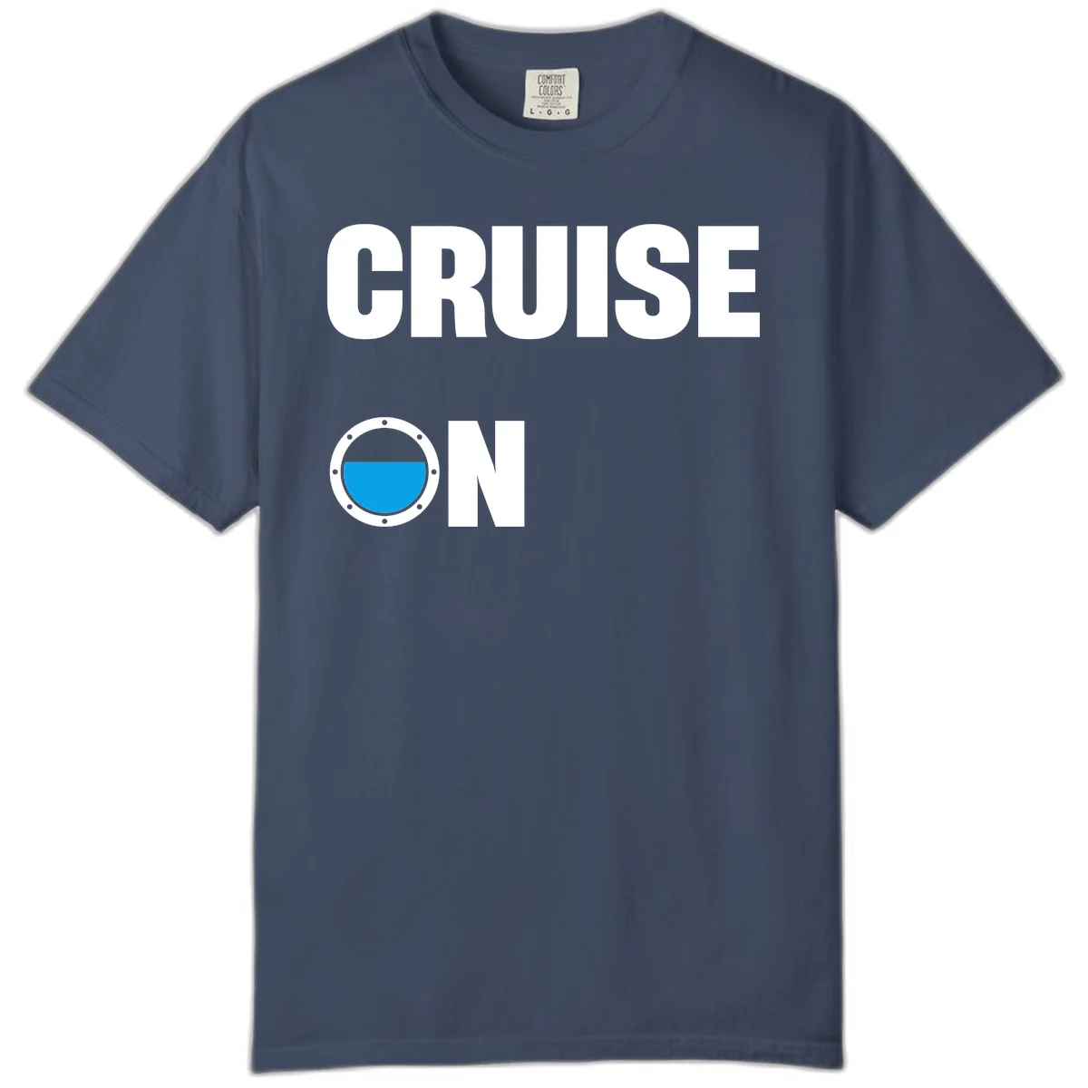 Cruise On Porthole Comfort Color in Midnight