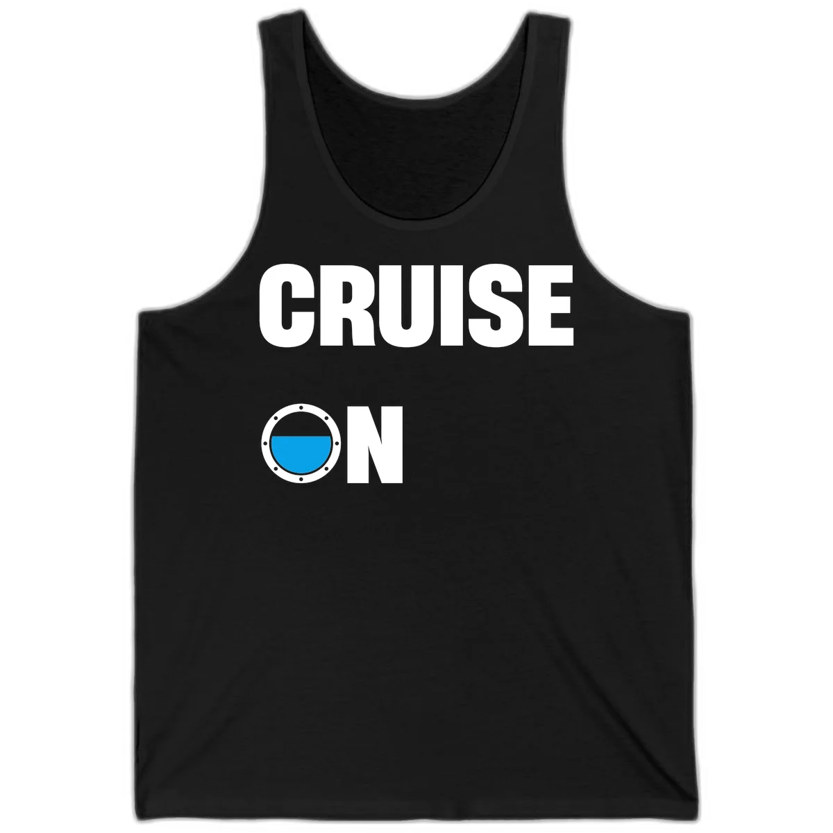Cruise On Porthole Tank in Black