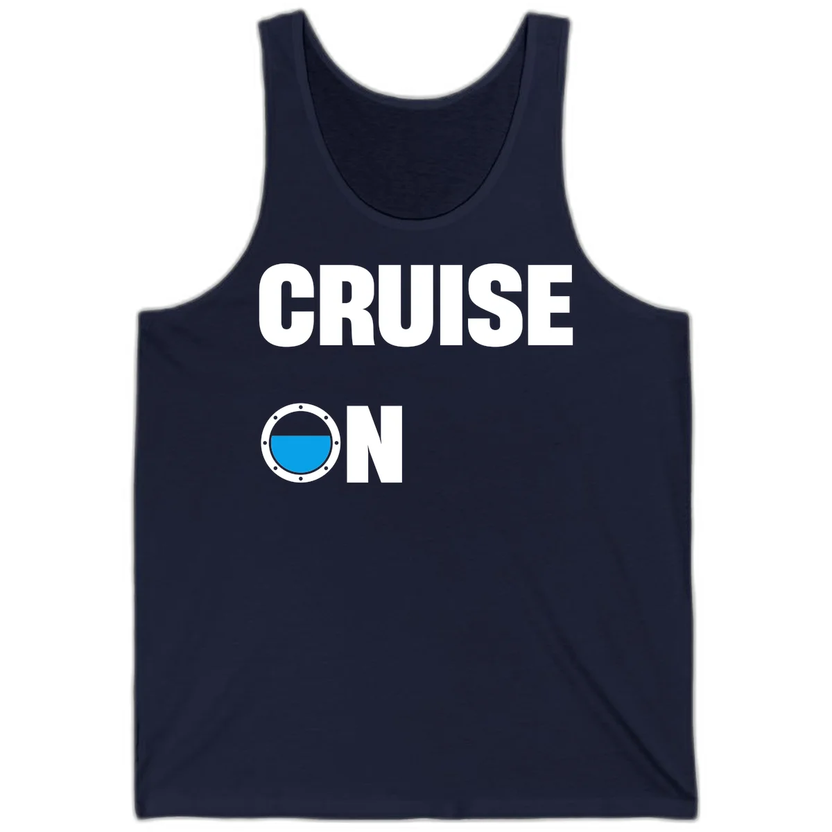 Cruise On Porthole Tank in Navy