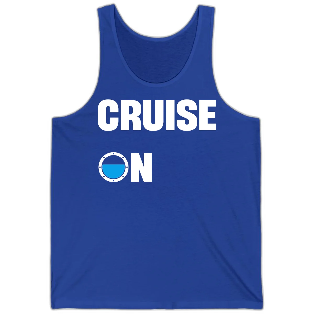 Cruise On Porthole Tank in True Royal
