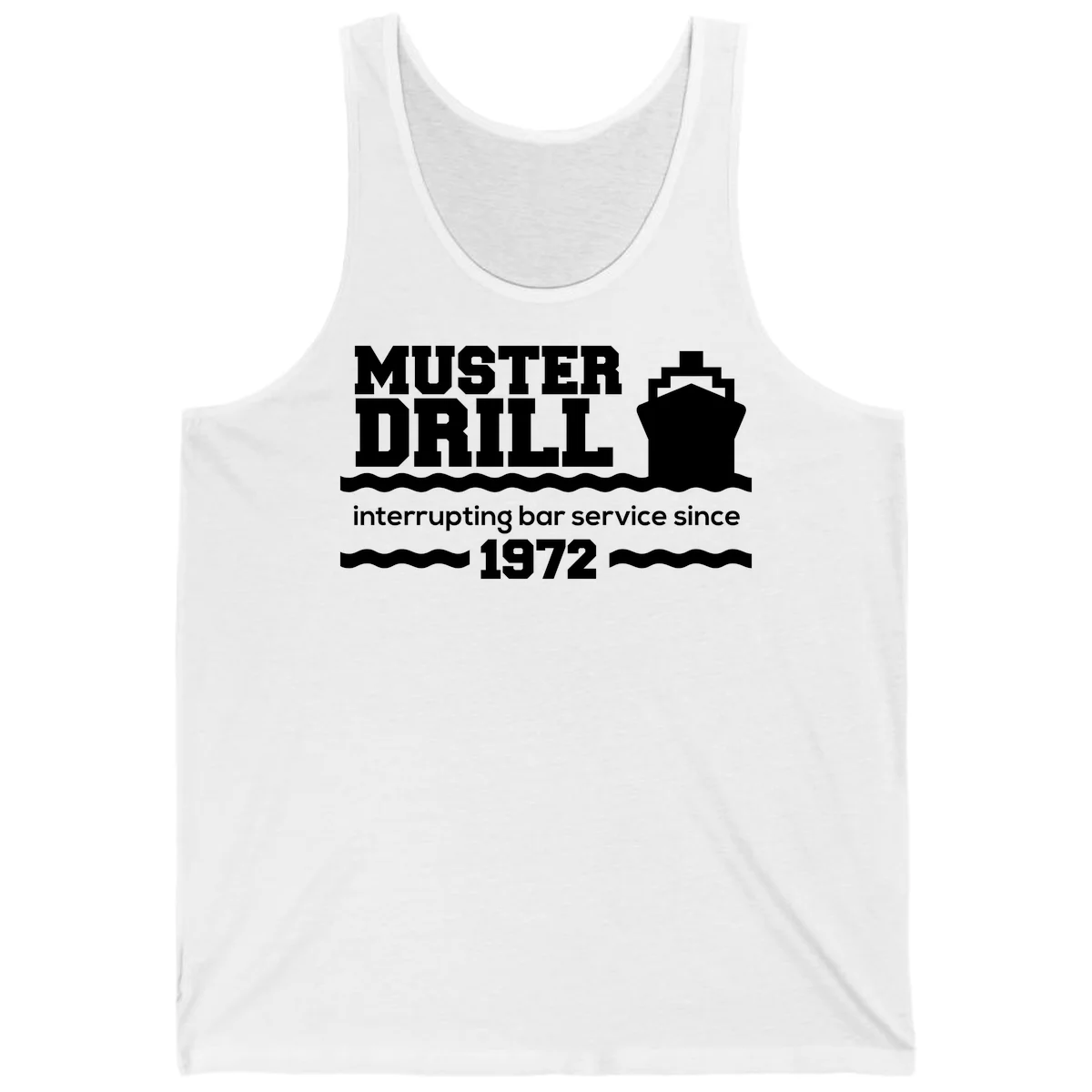 Muster Drill Interrupting Bar Service Since 1972 Tank in White