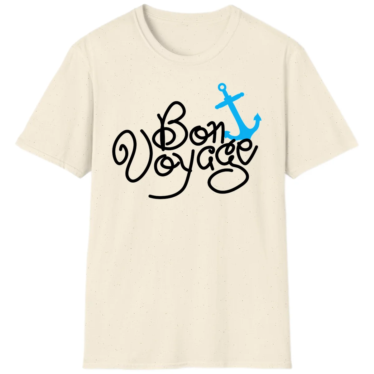 On Board Voyage Anchor T-Shirt in Natural