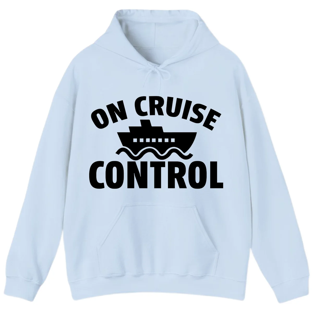 On Cruise Control Hoodie in Light Blue