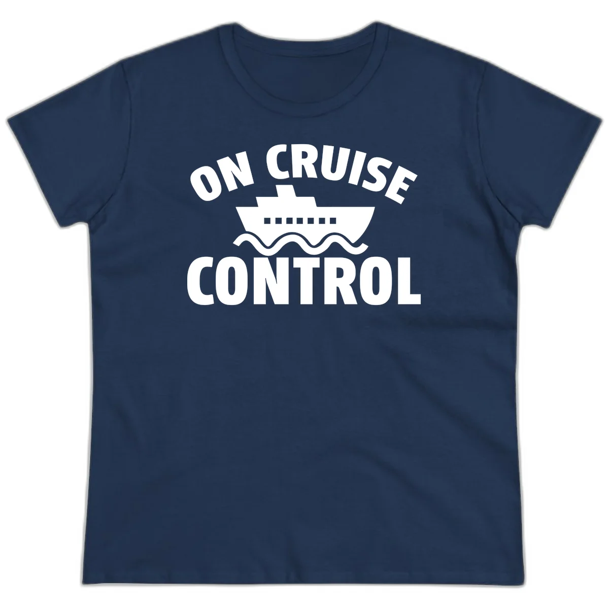 On Cruise Control Ladies Tee in Navy