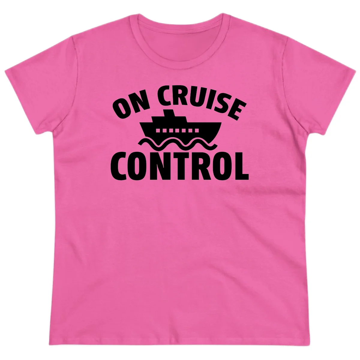 On Cruise Control Ladies Tee in Azalea