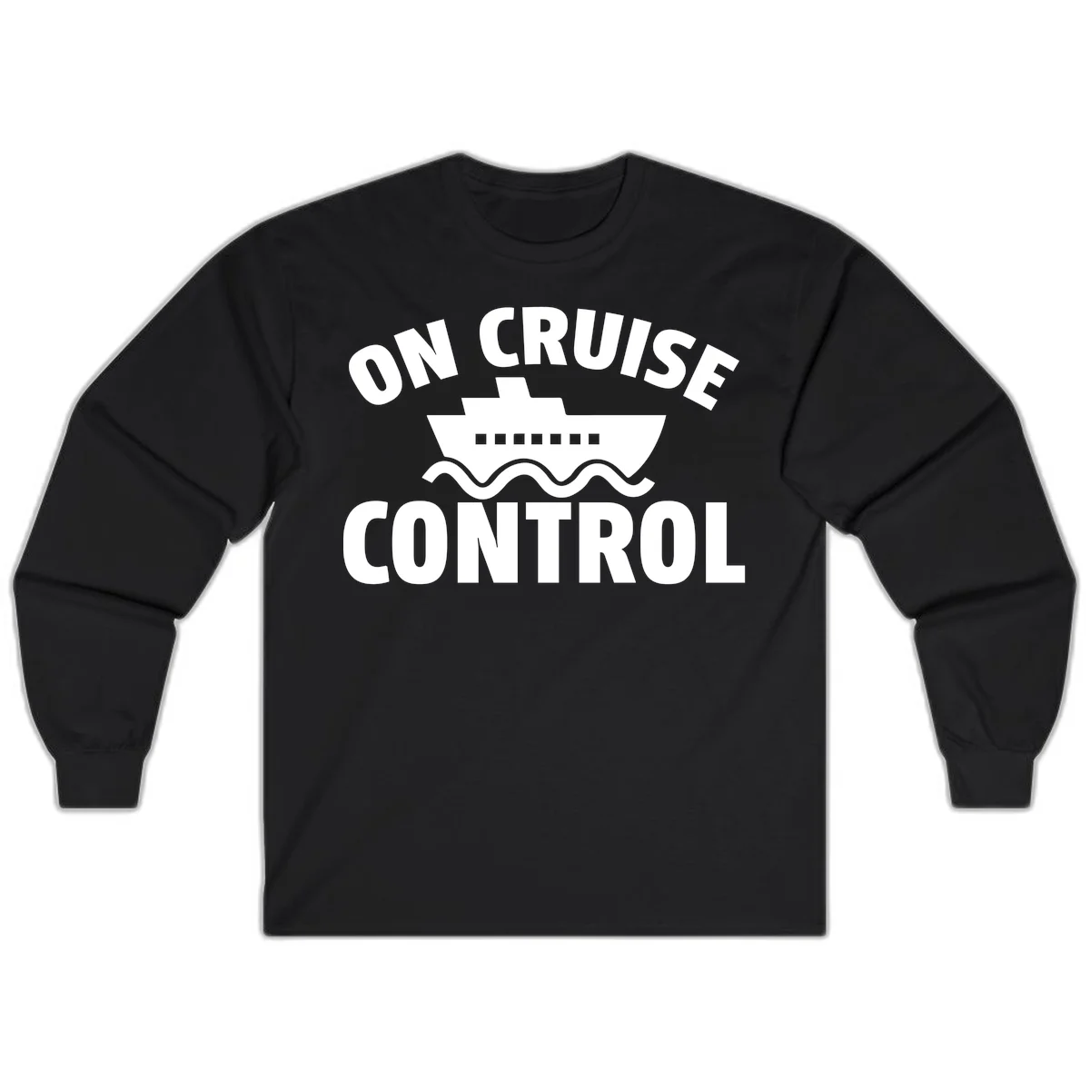 On Cruise Control Long Sleeve in Black