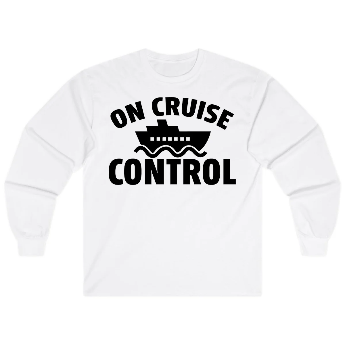 On Cruise Control Long Sleeve in White