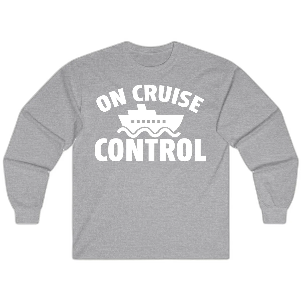 On Cruise Control Long Sleeve in Sport Grey