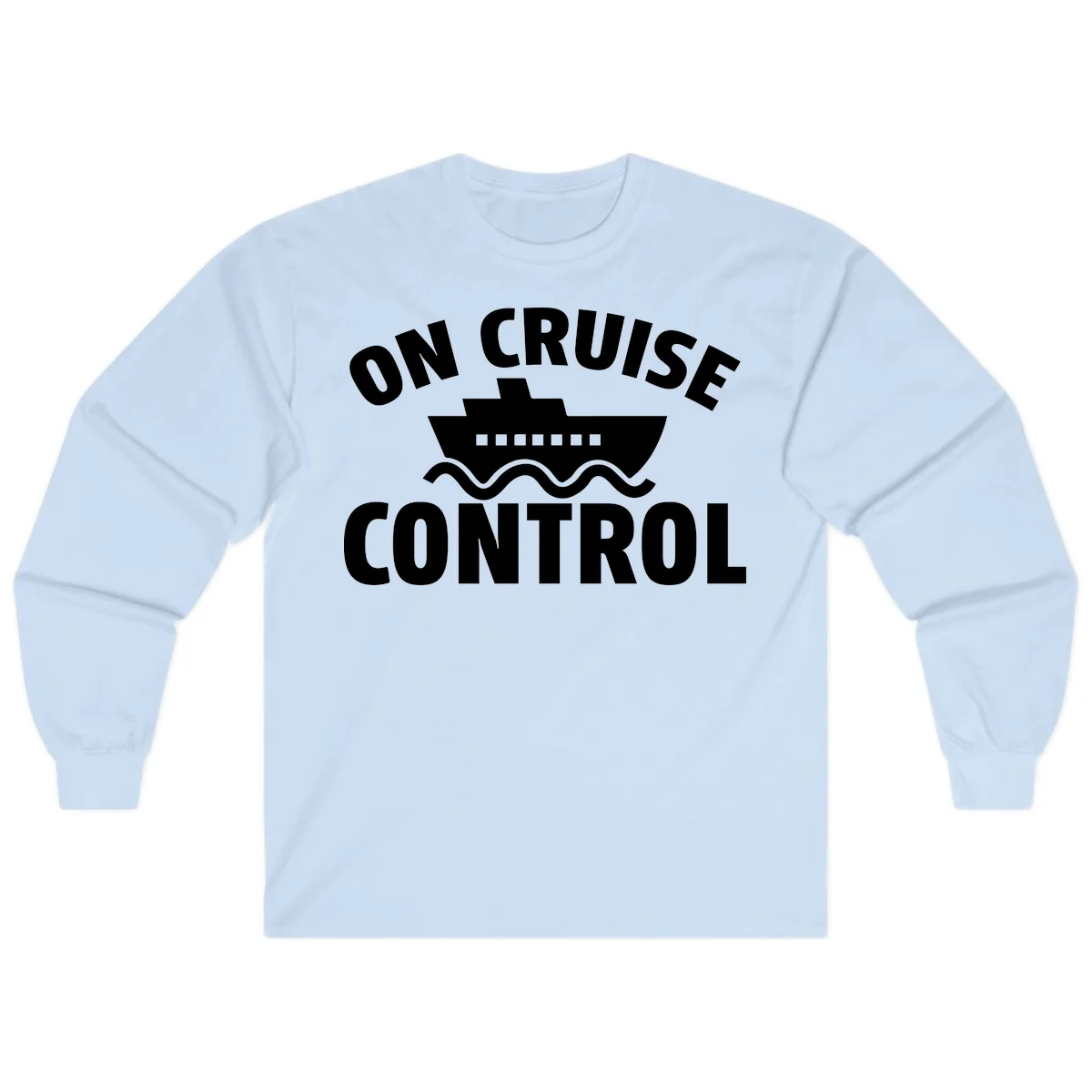 On Cruise Control Long Sleeve in Light Blue