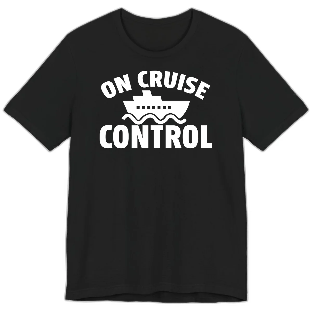 On Cruise Control Premium T-Shirt in Black