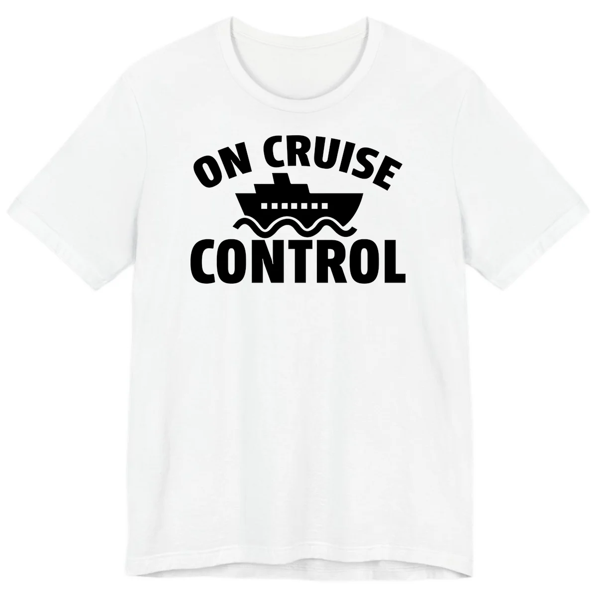 On Cruise Control Premium T-Shirt in White