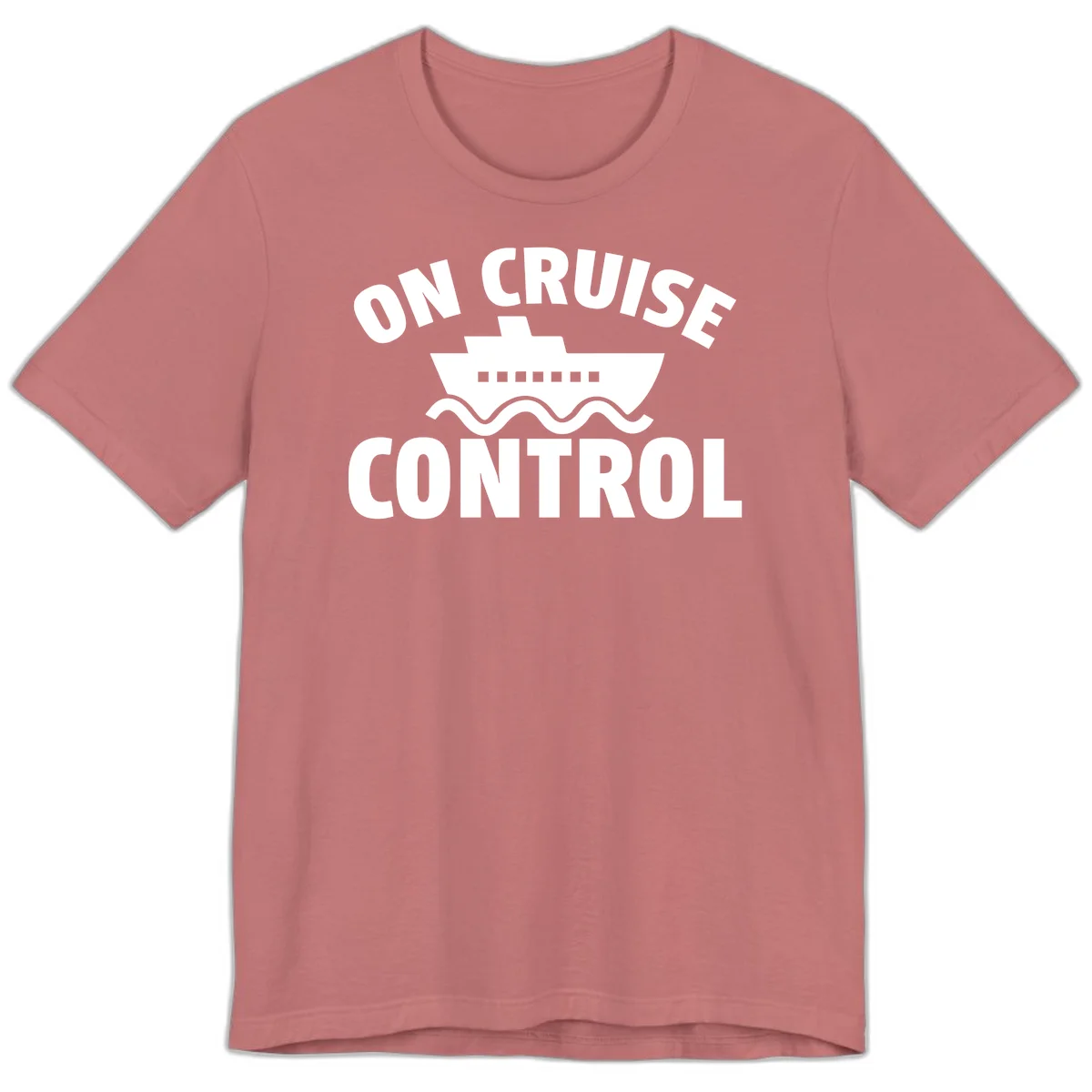On Cruise Control Premium T-Shirt in Mauve