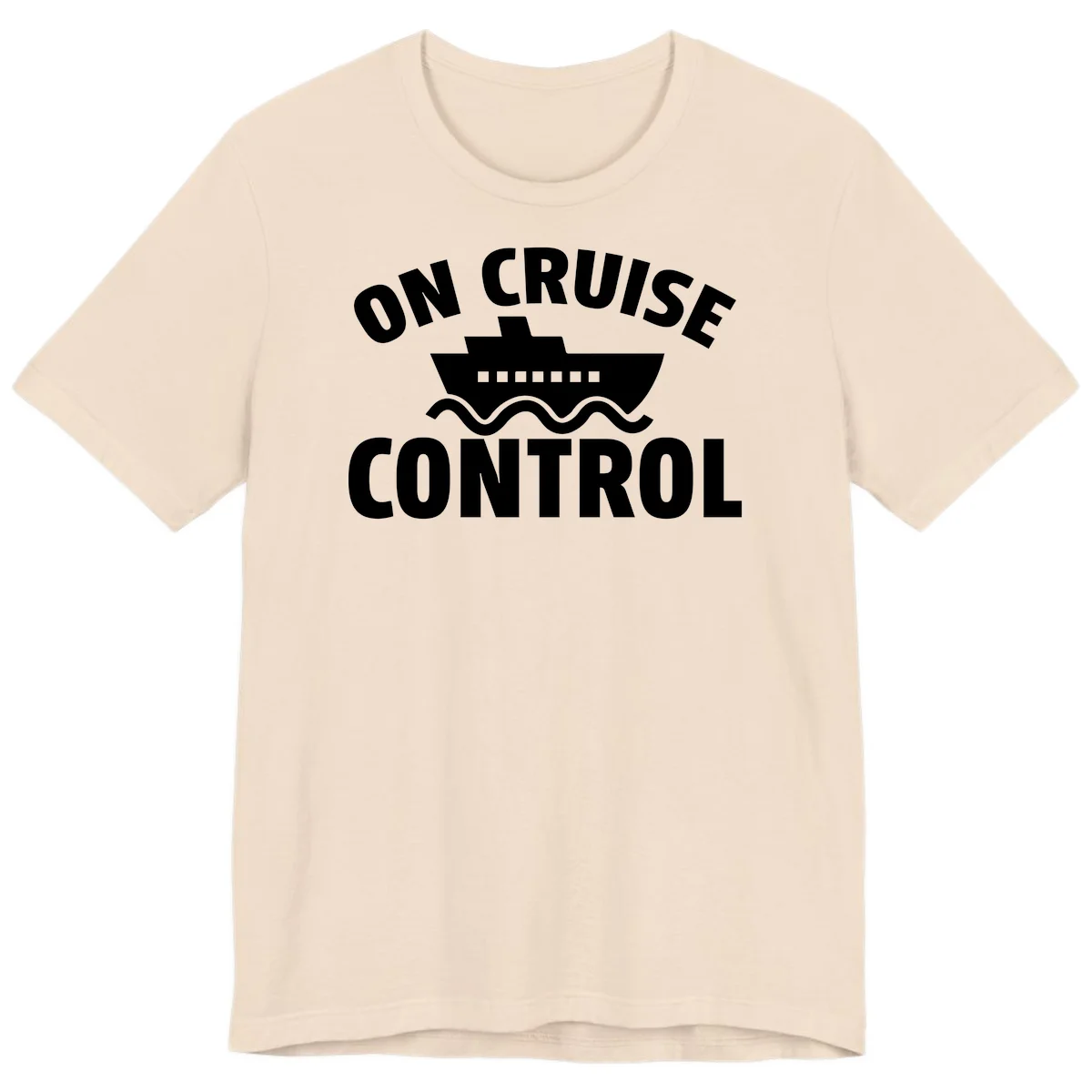 On Cruise Control Premium T-Shirt in Soft Cream