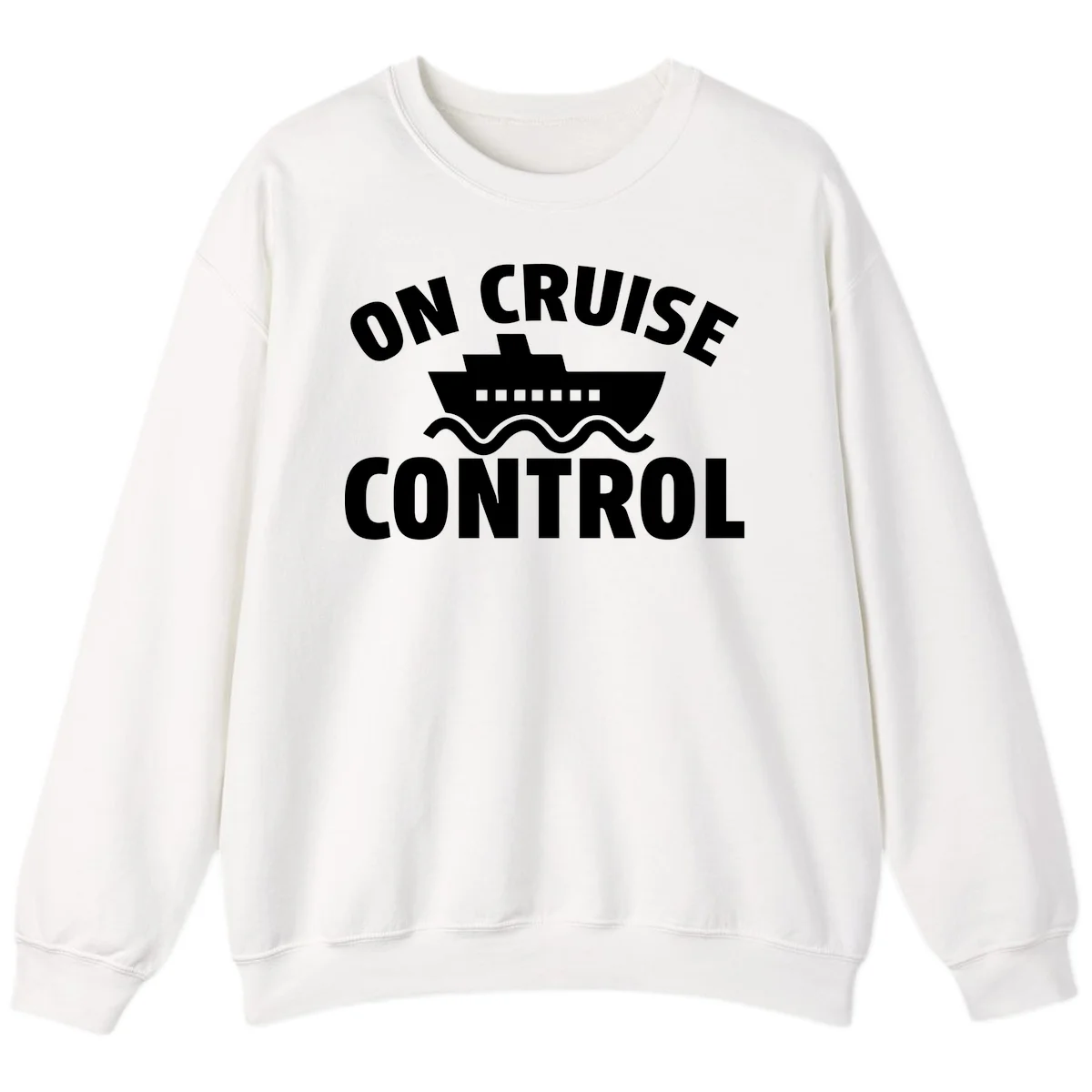 On Cruise Control Sweatshirt in White