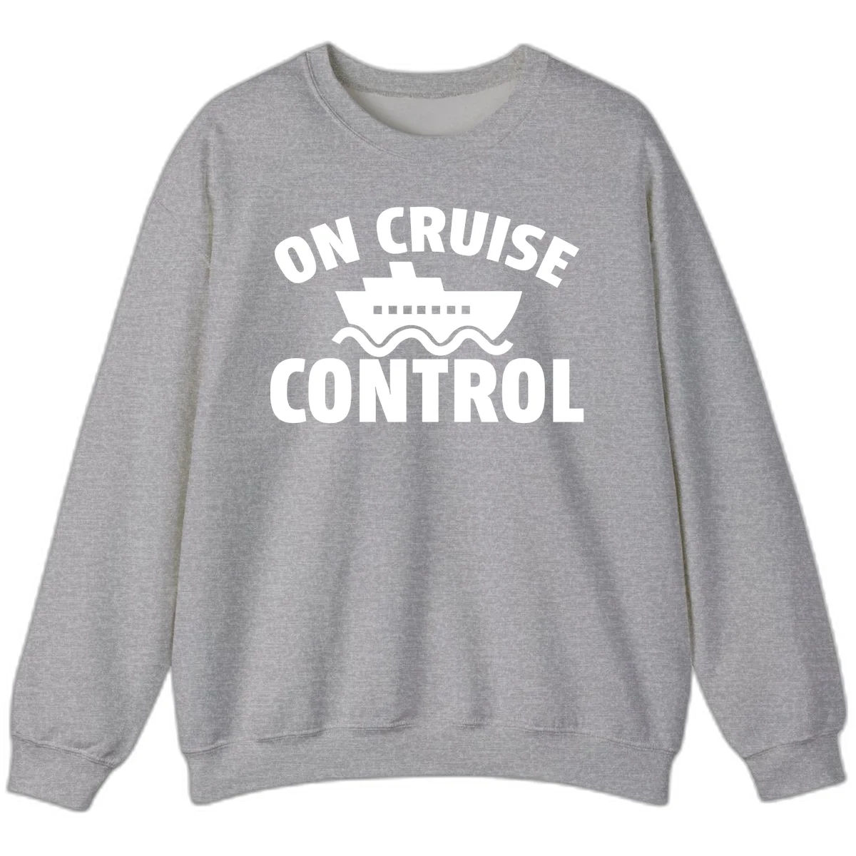 On Cruise Control Sweatshirt in Sport Grey