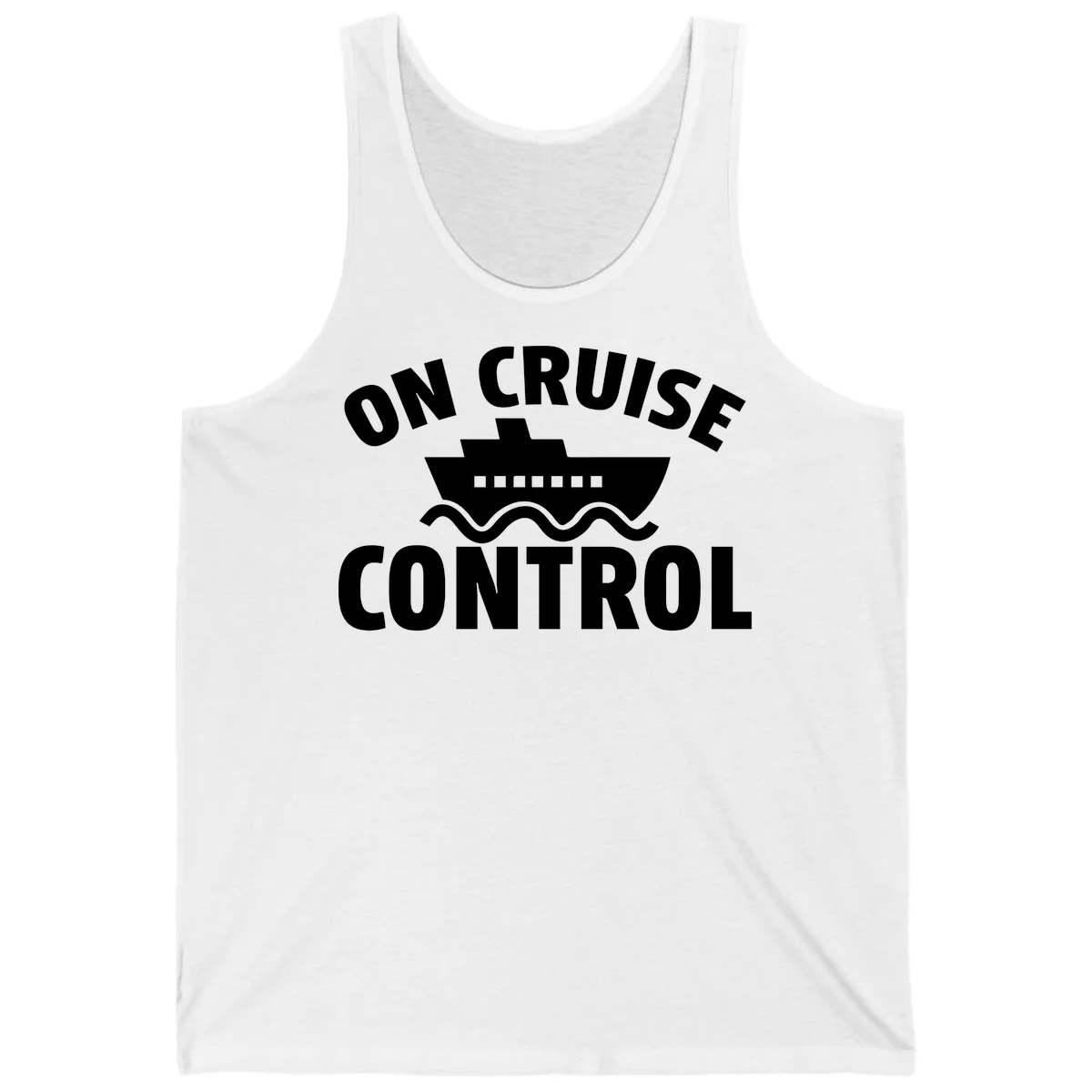 On Cruise Control Tank in White