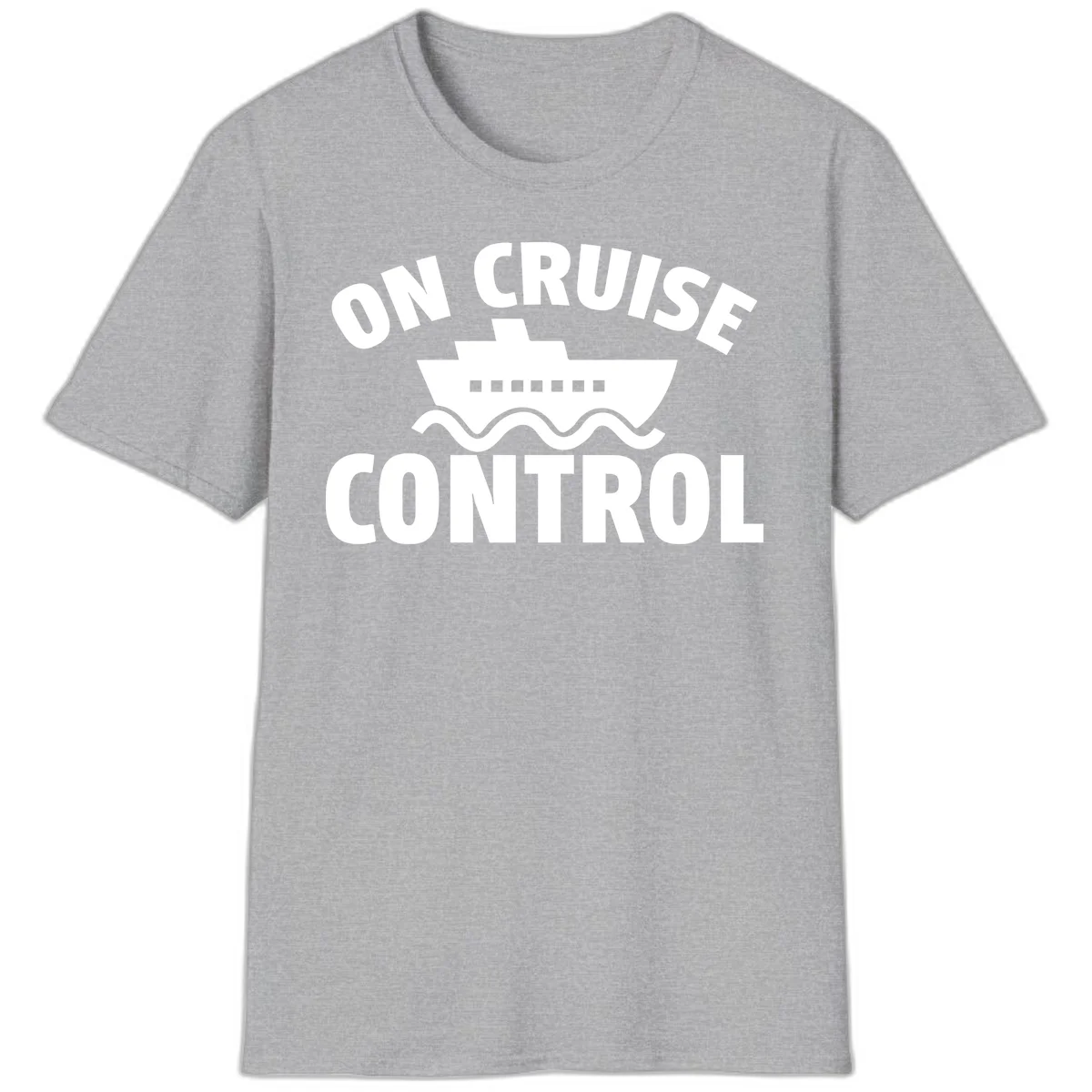 On Cruise Control T-Shirt in Sport Grey