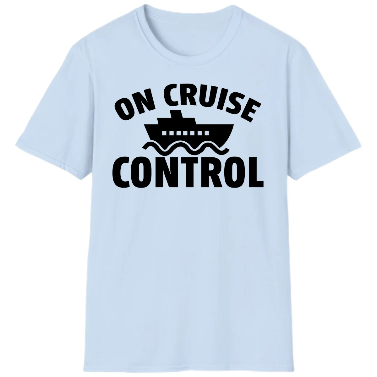 On Cruise Control T-Shirt in Light Blue