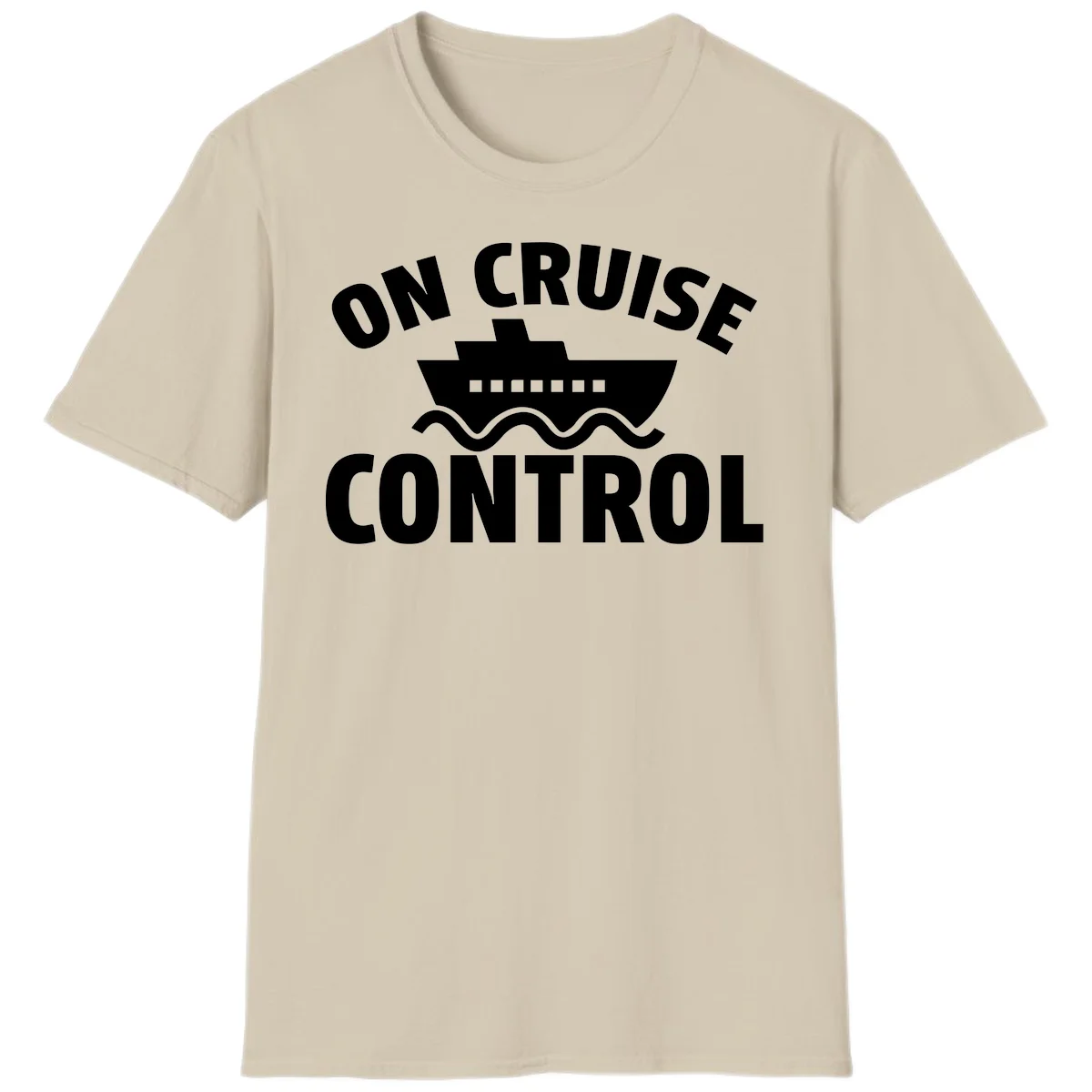 On Cruise Control T-Shirt in Sand