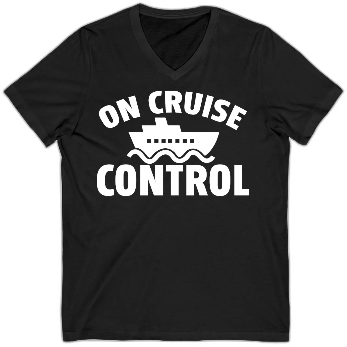 On Cruise Control V-Neck in Black