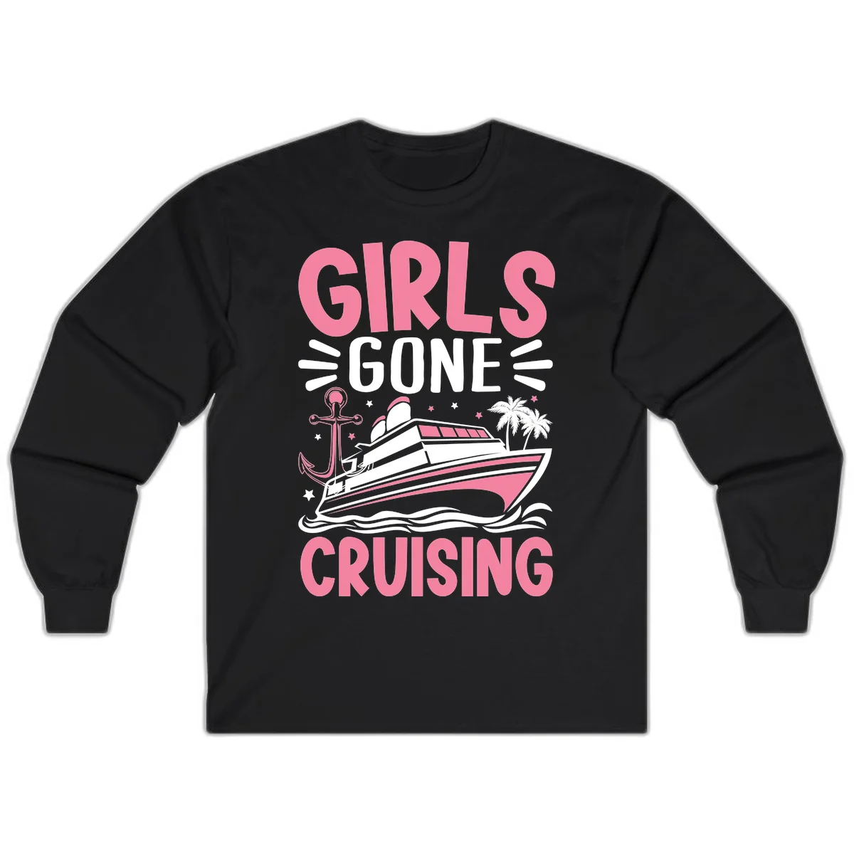 Girls Gone Cruising Long Sleeve in Black