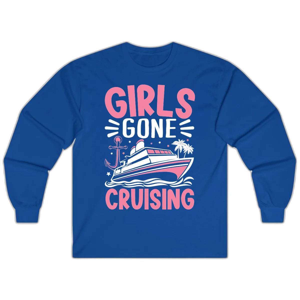 Girls Gone Cruising Long Sleeve in Royal