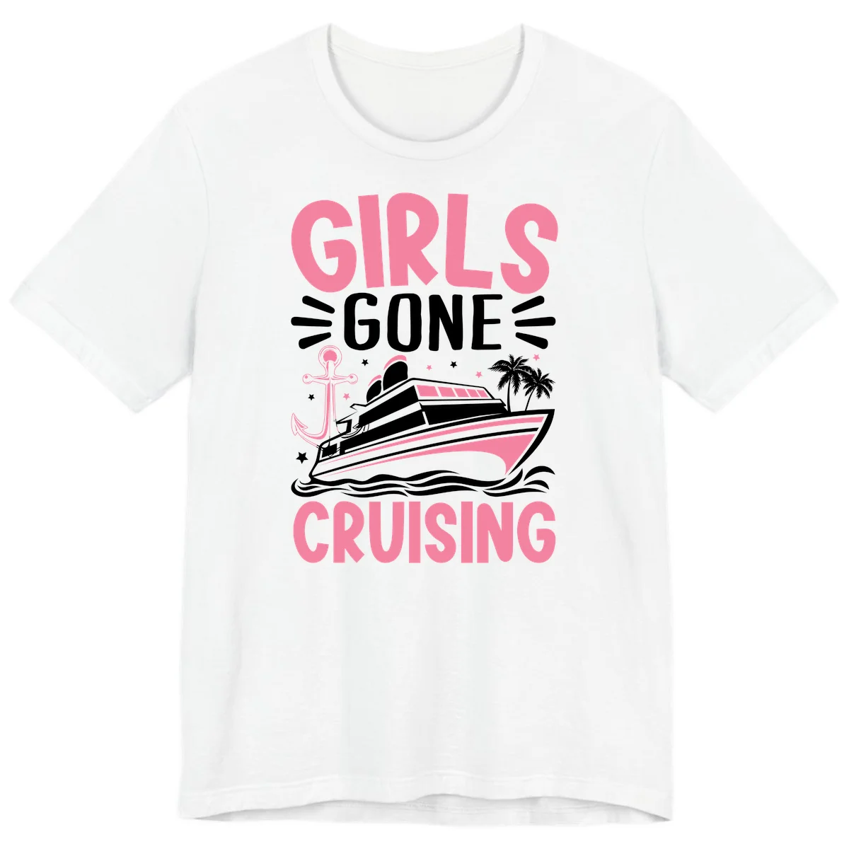 Girls Gone Cruising Premium T-Shirt in White
