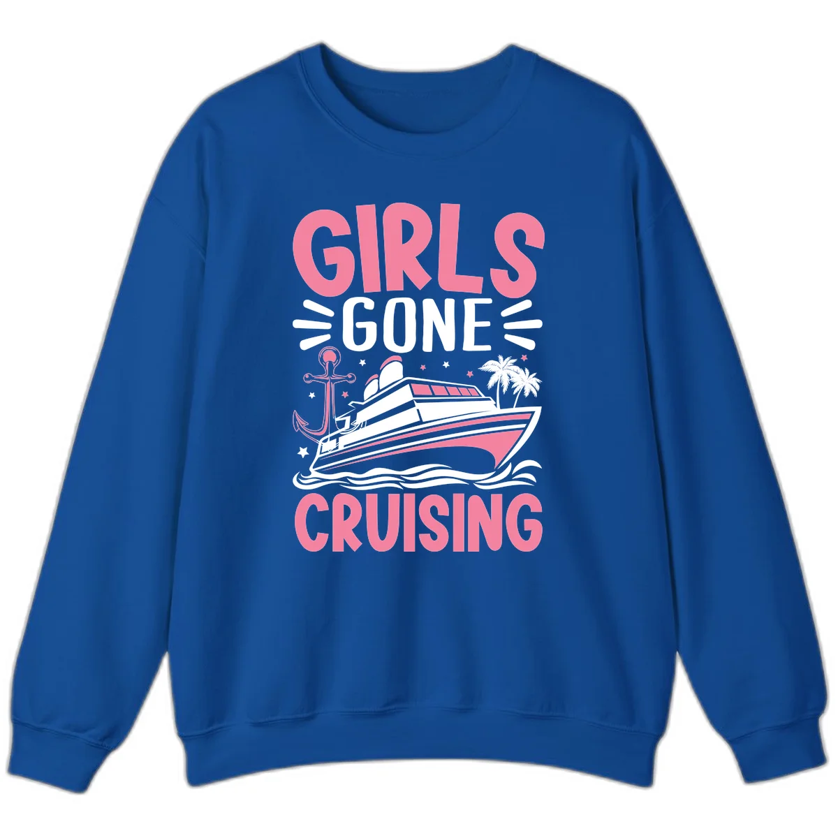 Girls Gone Cruising Sweatshirt in Royal