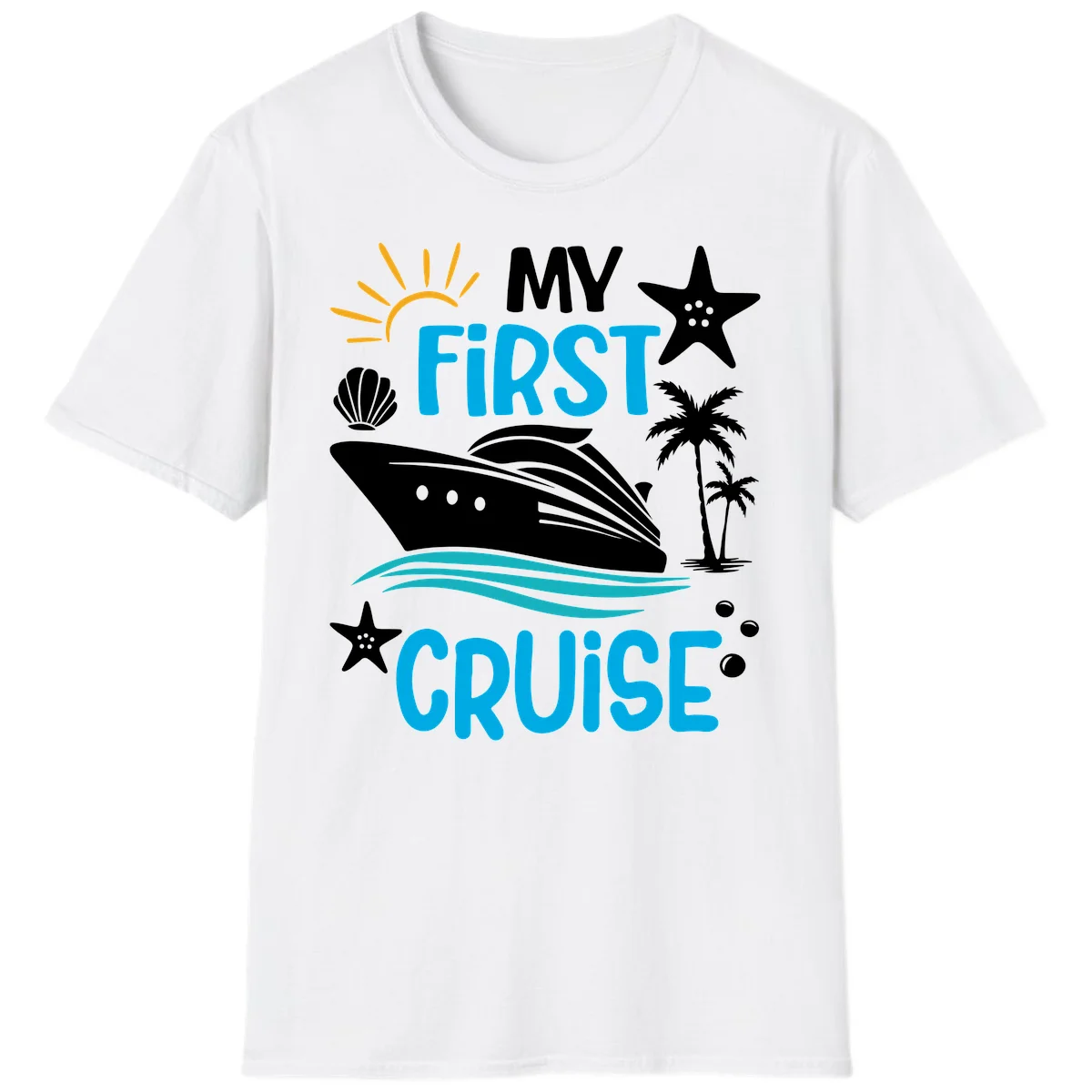 My First Cruise T-Shirt in White