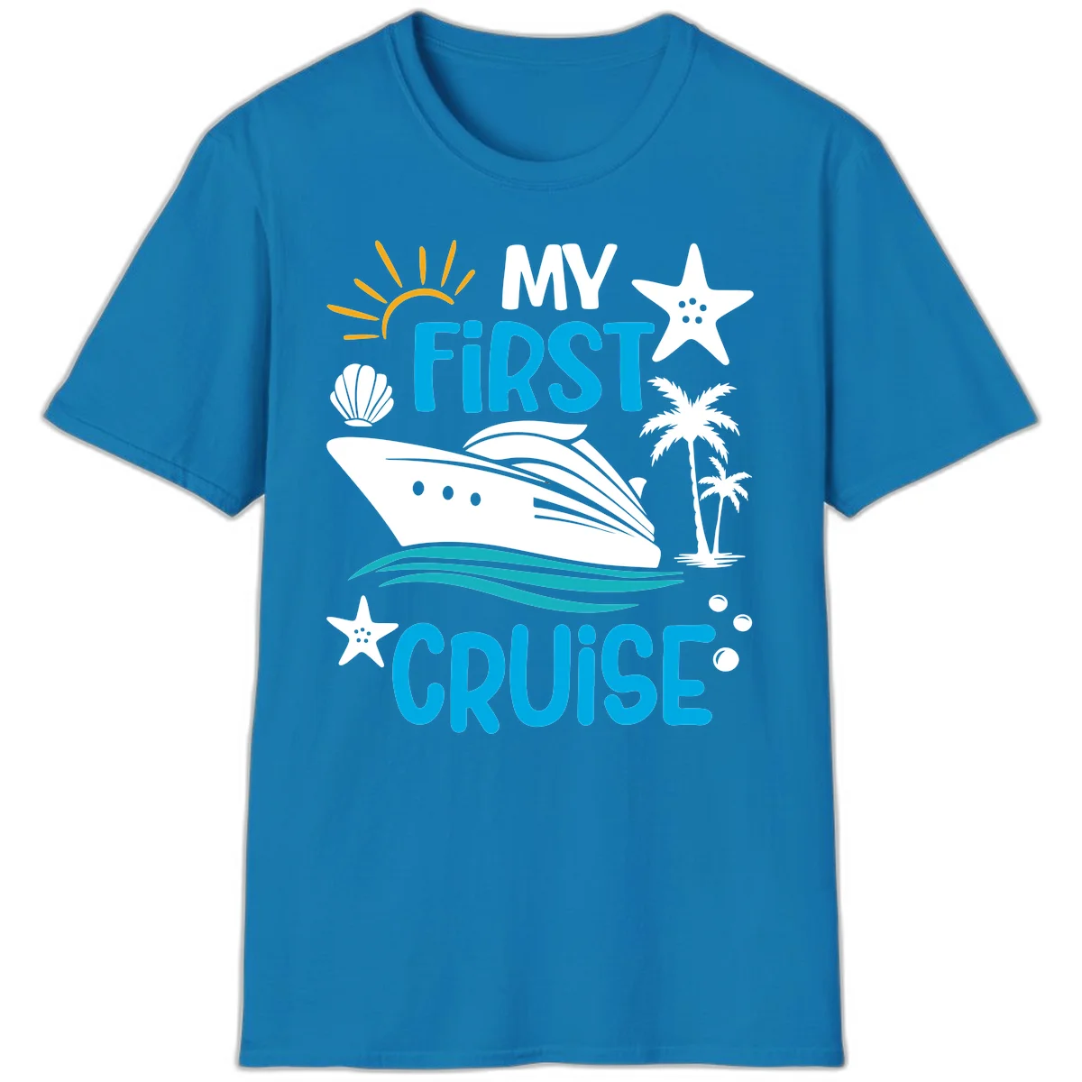 My First Cruise T-Shirt in Sapphire