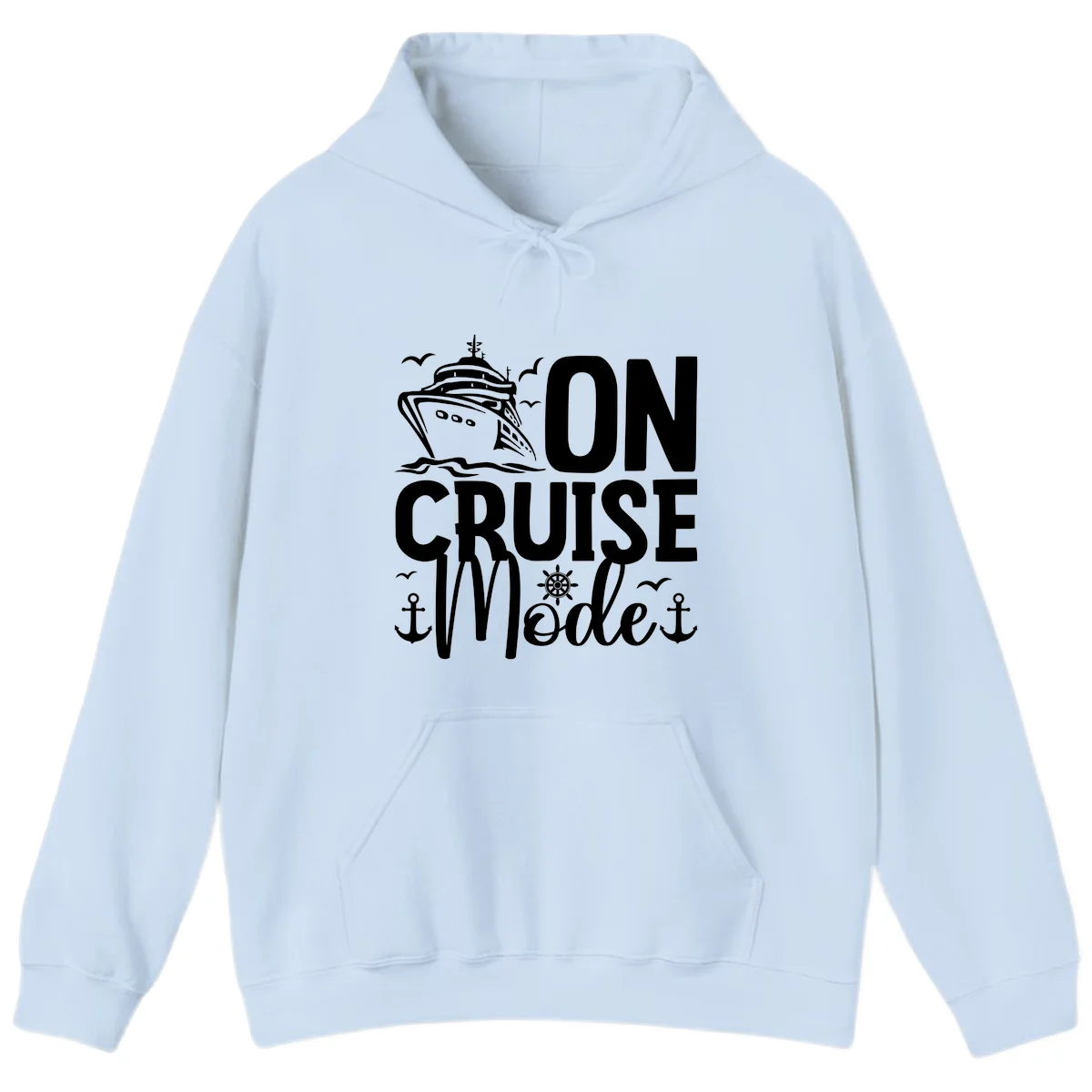 On Cruise Mode Hoodie in Light Blue