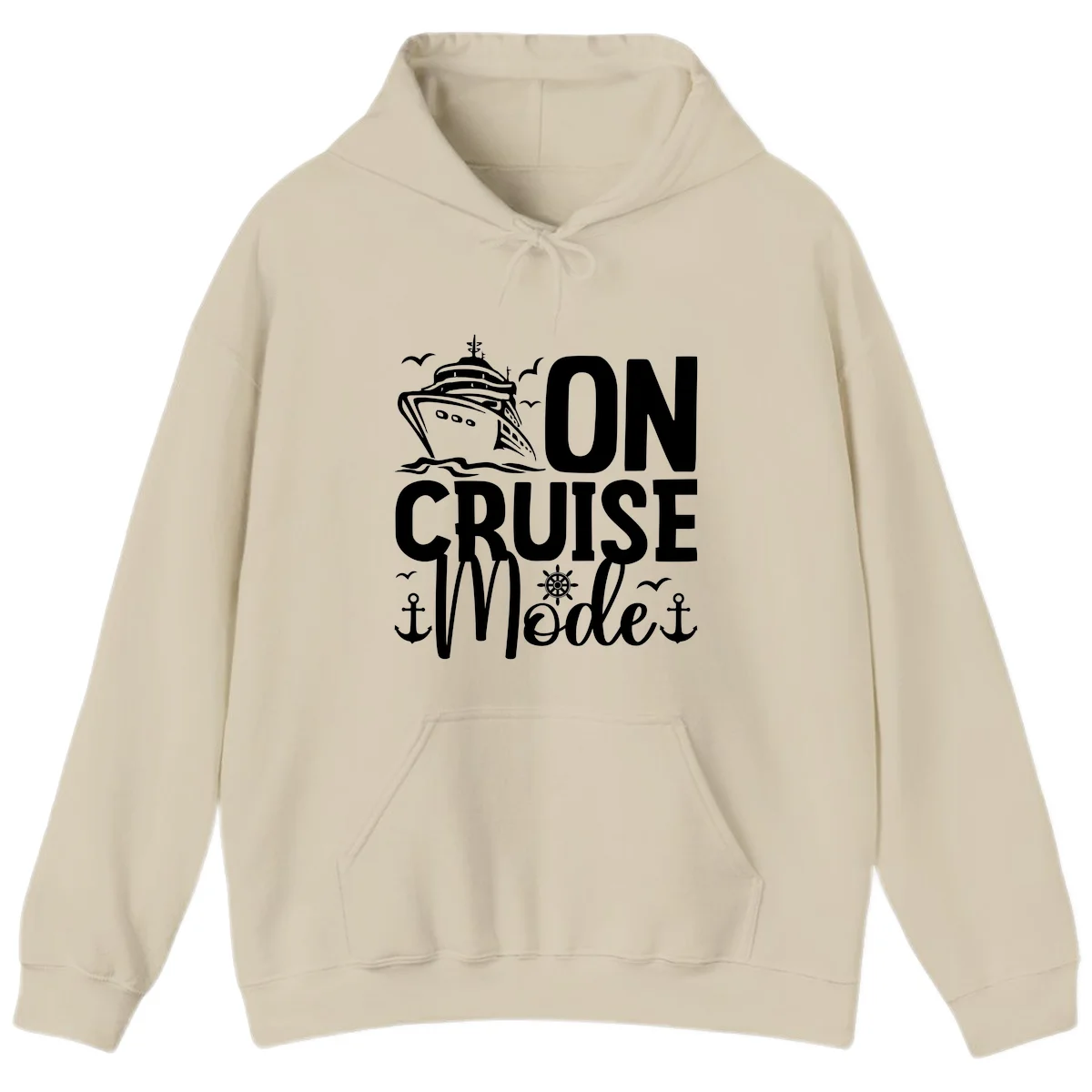 On Cruise Mode Hoodie in Sand