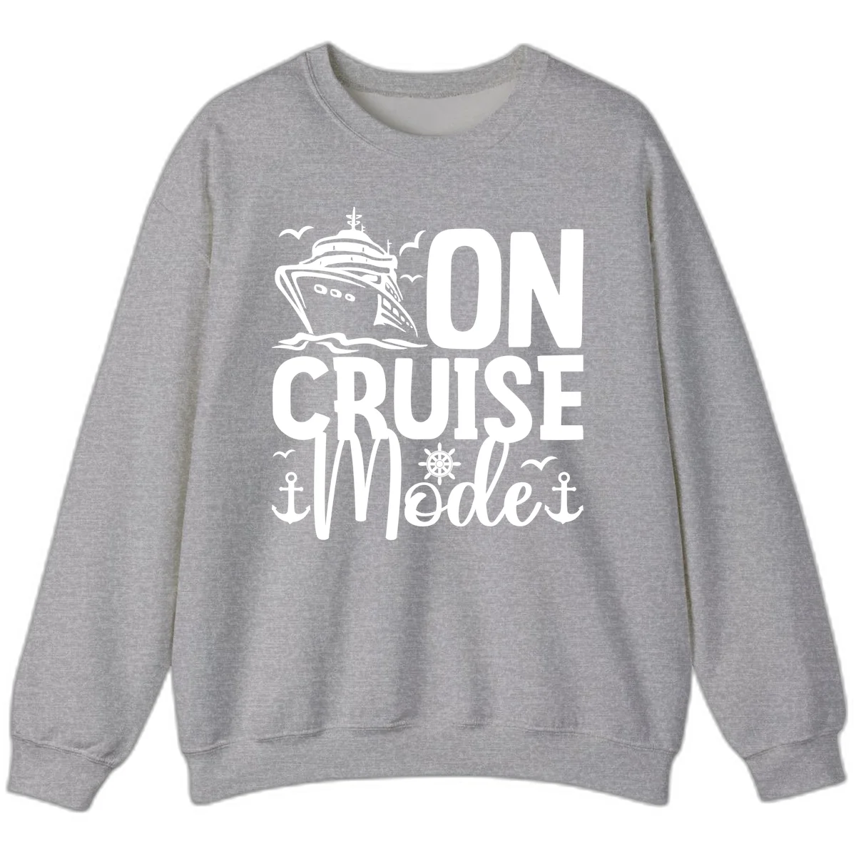 On Cruise Mode Sweatshirt in Sport Grey