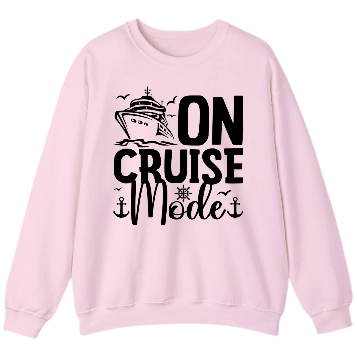 On Cruise Mode Sweatshirt in Light Pink