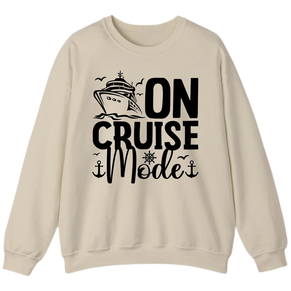 On Cruise Mode Sweatshirt in Sand