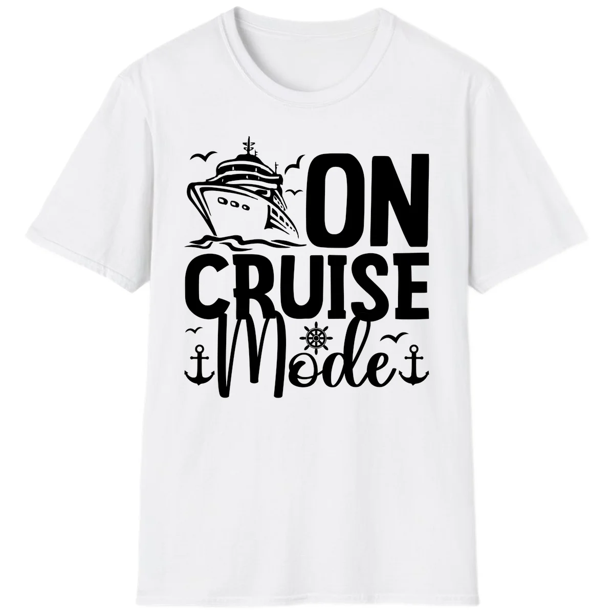 On Cruise Mode T-Shirt in White